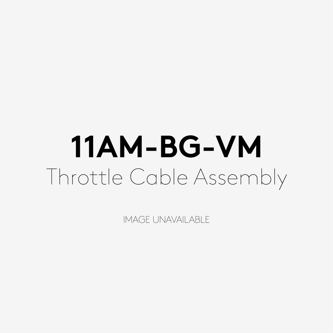 Throttle Cable Assembly (Front, Throttle Lever to Splitter)